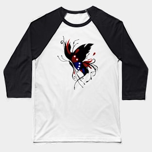 Butterfly art Baseball T-Shirt